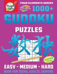 Title: 1000+ Sudoku Puzzles by Kaplan Crypto Water Edition Easy, Medium, and Hard Levels: A fun, challenging way to spend your free time, Author: Omer Ugur