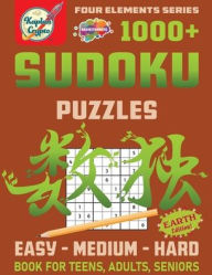 Title: 1000+ Sudoku Puzzles by Kaplan Crypto Earth Edition Easy, Medium, and Hard Levels: A fun, challenging way to spend your free time, Author: Omer Ugur