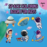 Title: Space Coloring Book for Kids: stronauts, Planets, Spaceships and Outer Space for Kids Ages 6-8, 9-12, Author: Roberta Rodrigues