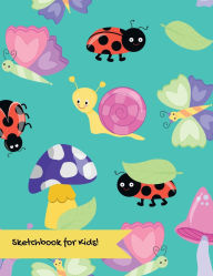 Title: Sketchbook for Kids With Insects and Bugs - 8.5 x 11-inch Letter Size Pages for Drawing and Doodling, Author: Majestic Meadows