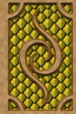 Gold Dragon Scale Journal