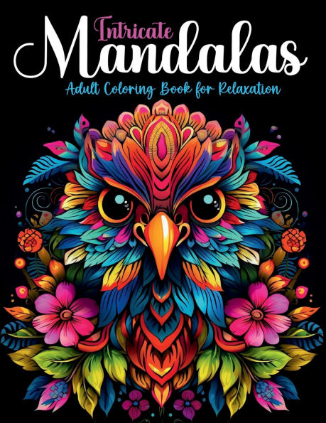 Intricate Mandalas: Adult Coloring for Relaxation