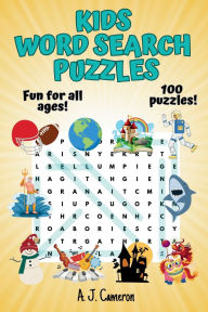 Title: Kids Word Search Puzzles, Author: A. J. Cameron