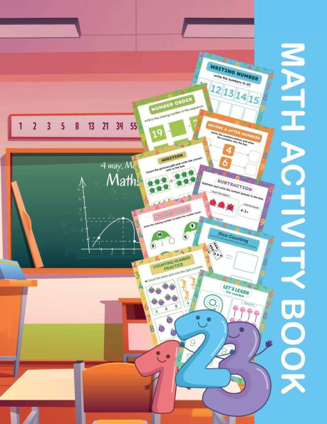 Kids Math Activity Book