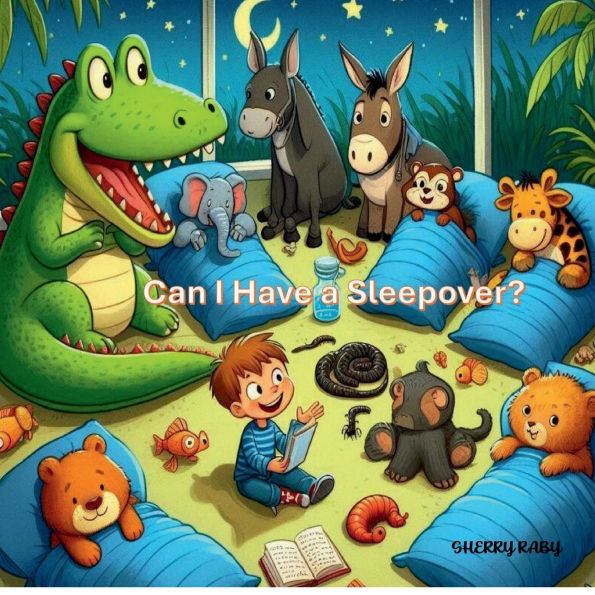 Can I Have a Sleepover?: Coloring Book