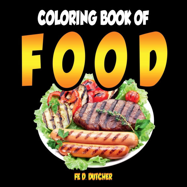 Coloring Book of Food