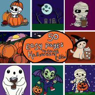 Title: 50 Easy Pages To Color: Halloween Edition, Author: Jennifer Engle