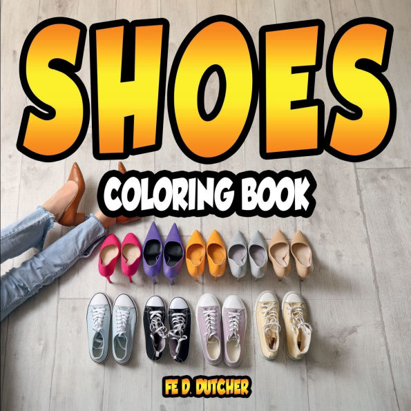 Shoes Coloring Book