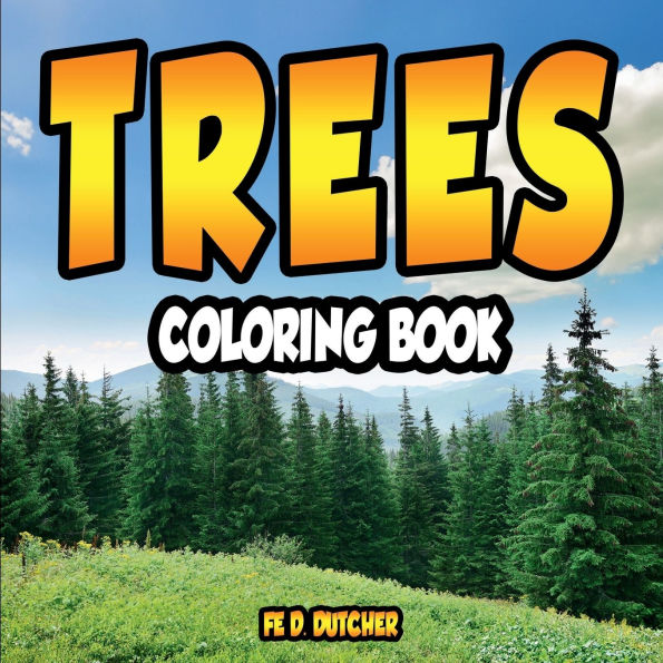 Trees Coloring Book