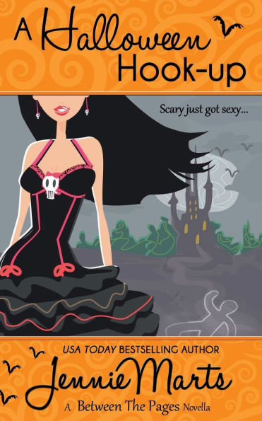 A Halloween Hookup: A Between the Pages Novella:(An enemies to lovers romance paired with a paranormal cozy mystery)