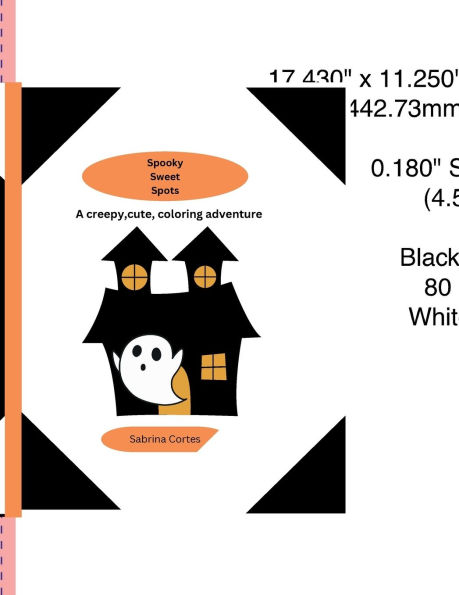 Spooky Sweet spots: A sppoky house coloring adventure