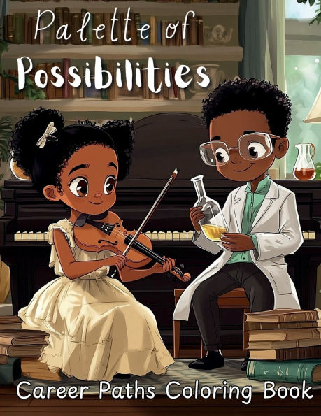 Palette of Possibilities: Career Paths Coloring Book