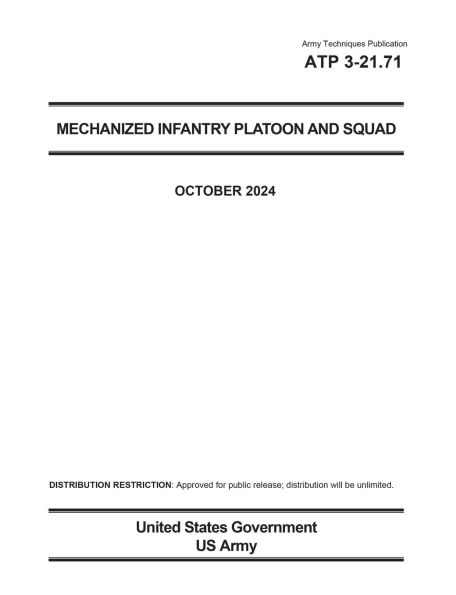 Army Techniques Publication ATP 3-21.71 Mechanized Infantry Platoon and Squad October 2024