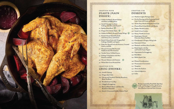 DreamWorks Dragons: Recipes from the Isle of Berk [Official Cookbook]: A Book Feasts, Drinks, Desserts . and Dragons