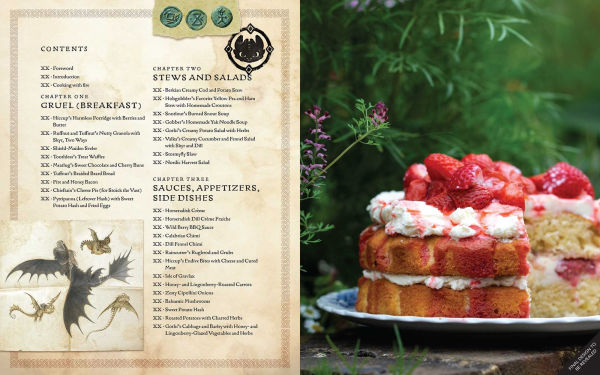 DreamWorks Dragons: Recipes from the Isle of Berk [Official Cookbook]: A Book Feasts, Drinks, Desserts . and Dragons