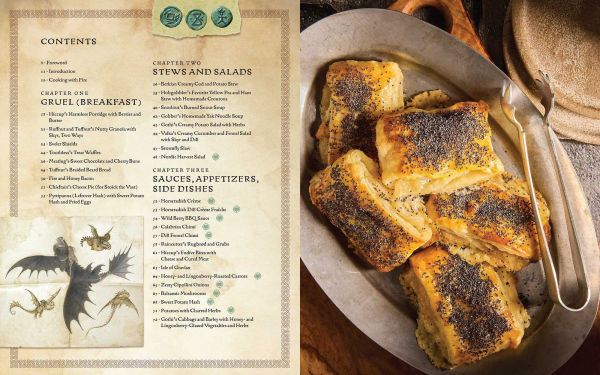 DreamWorks Dragons: Recipes from the Isle of Berk [Official Cookbook]: A Book Feasts, Drinks, Desserts . and Dragons