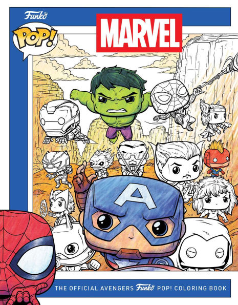Marvel: The Official Avengers Funko POP! Coloring Book