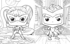 Alternative view 3 of Marvel: The Official Avengers Funko POP! Coloring Book