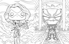 Alternative view 6 of Marvel: The Official Avengers Funko POP! Coloring Book