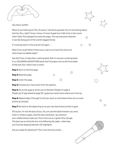 Taylor Swift in Every Era: An Unofficial Coloring Adventure