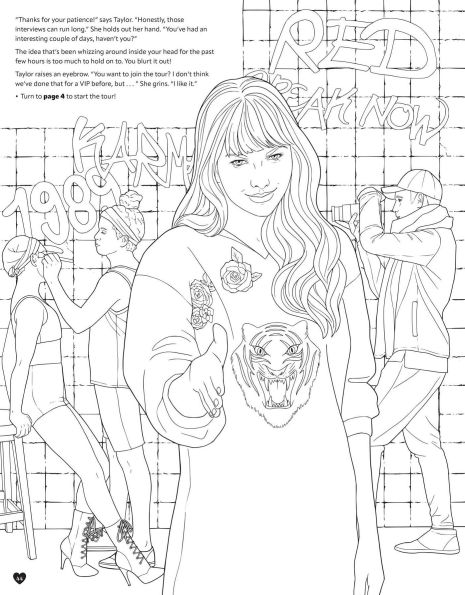 Taylor Swift in Every Era: An Unofficial Coloring Adventure