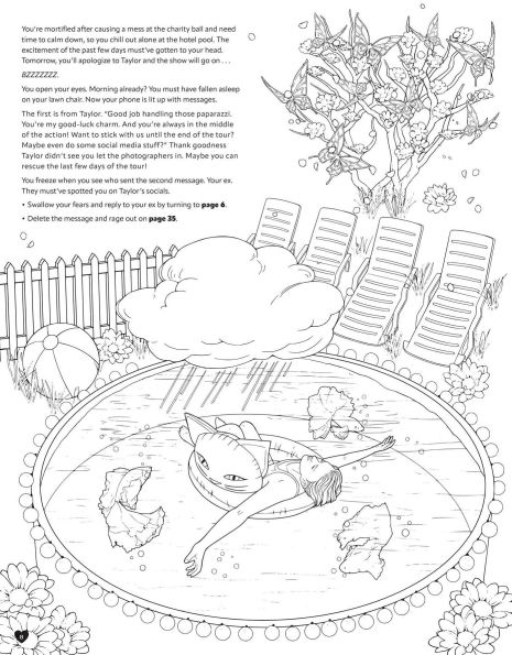 Taylor Swift in Every Era: An Unofficial Coloring Adventure