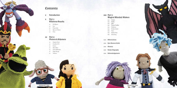 Disney Villains Amigurumi: 20+ Crochet Patterns for the Unapologetic Crafter