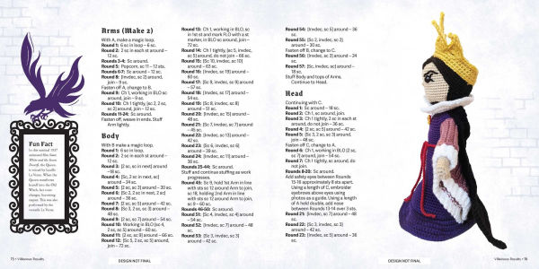 Disney Villains Amigurumi: 20+ Crochet Patterns for the Unapologetic Crafter