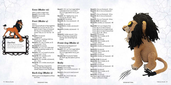 Disney Villains Amigurumi: 20+ Crochet Patterns for the Unapologetic Crafter