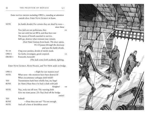 William Shakespeare's the Phantom of Menace: Star Wars Part First