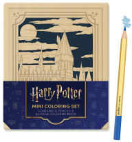 Title: Harry Potter Mini Coloring Set: Contains 64pp coloring book and 12 premium colored pencils, Author: Insight Editions