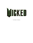 Alternative view 3 of Wicked: The Complete Screenplay