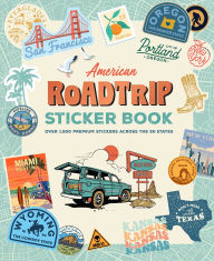 Title: American Road Trip Sticker Book, Author: Insight Editions