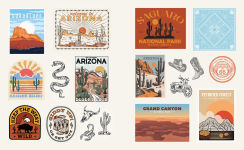 Alternative view 2 of American Road Trip Sticker Book