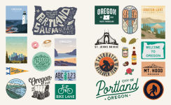 Alternative view 4 of American Road Trip Sticker Book