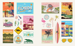 Alternative view 7 of American Road Trip Sticker Book
