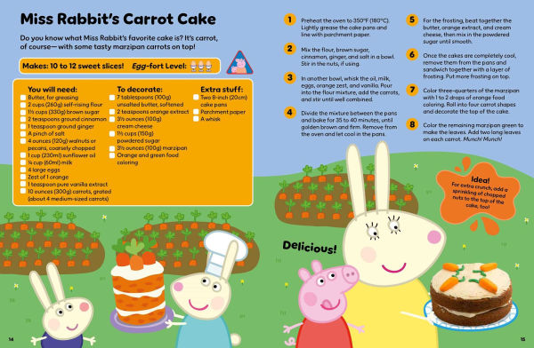 Peppa's Yummy Cookbook: Full of Fun, Scrumptious, Recipes!