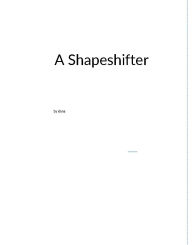 Title: A Shapeshifter, Author: dana byard