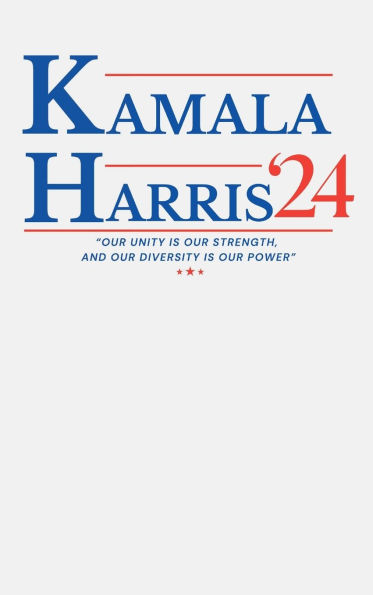 Kamala Harris Commemorative Journal: Blank Journal Gift for Kamala Harris Supporters