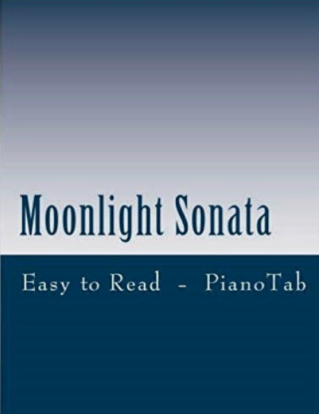 Moonlight Sonata: Easy to Read - Piano Tab