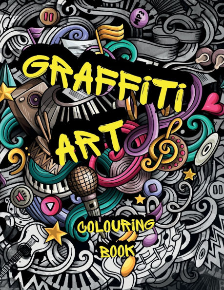 Graffiti Coloring Book