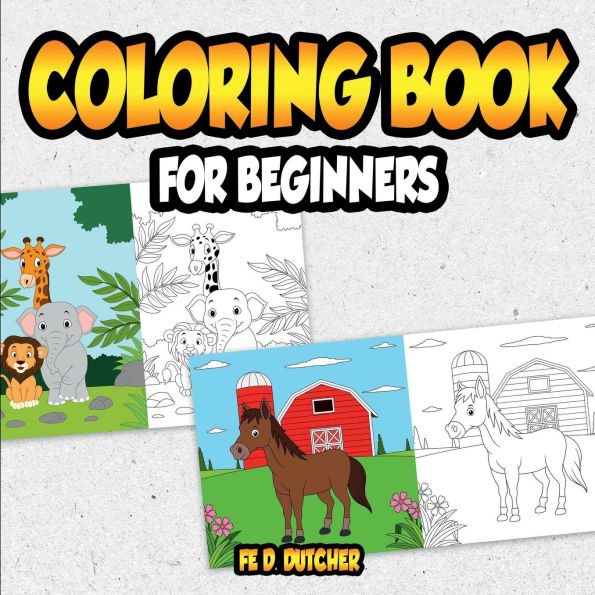 Coloring Book for Beginners