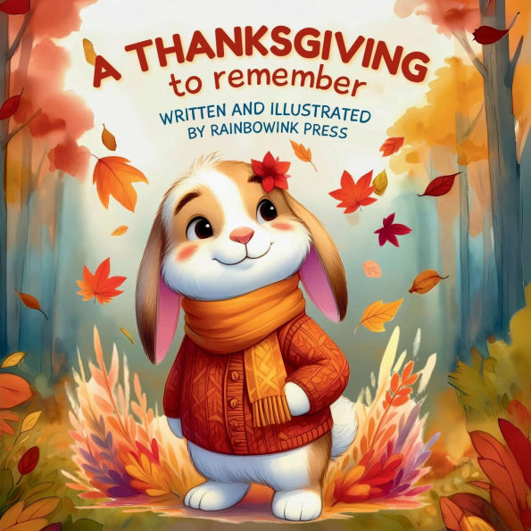 A Thanksgiving to Remember: Written and Illustrated by RainbowInk Press:A Whimsical Holiday Journey for Children ages 6-9 - About Friendship, Laughter, and the Joy of Sharing