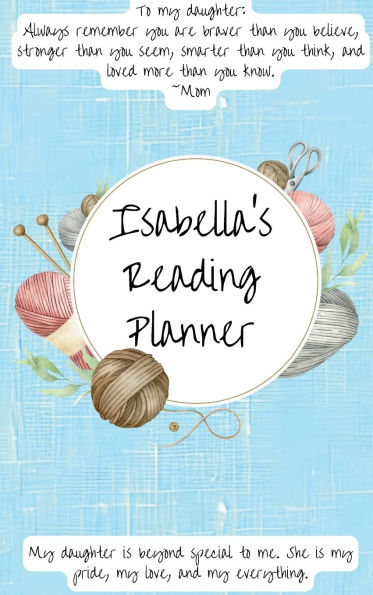 Isabella's Reading Planner