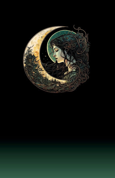 Jade Moon Goddess, Lined Journal