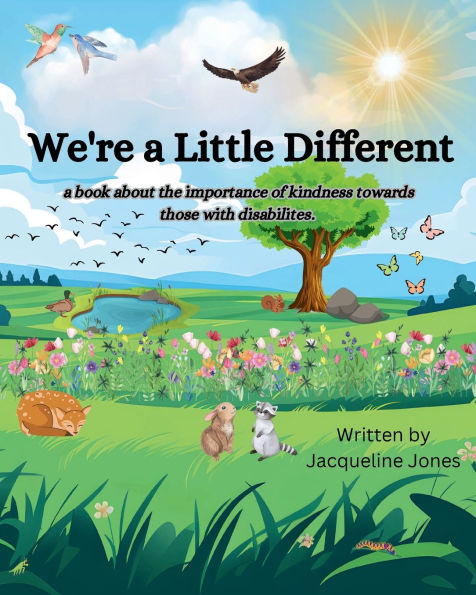 We're A Little Different: book about showing kindness to those with disabilities