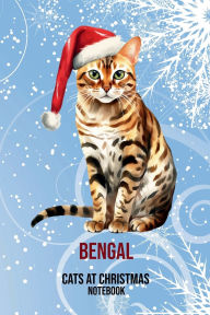 Title: Cats at Christmas Notebook: Bengal, Author: Sarah Frances