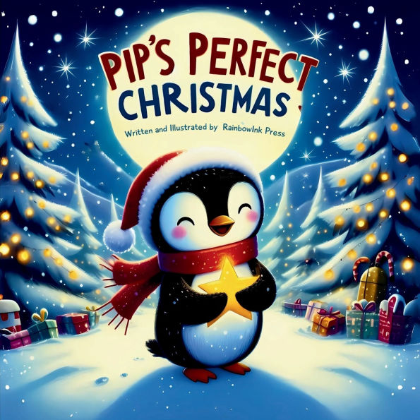 Pip's Perfect Christmas: Written and Illustrated by RainbowInk Press:A Festive Journey of Love and Tradition for kids ages 6-9 - About Friendship, Laughter, and the Joy of Helping