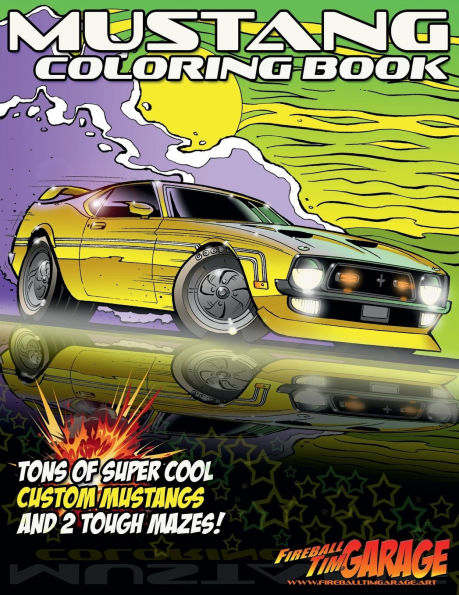 MUSTANG Coloring Book