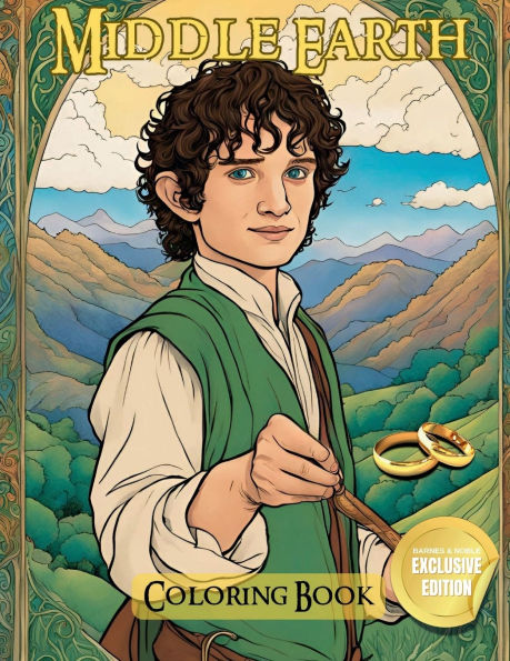 Middle Earth Coloring Book